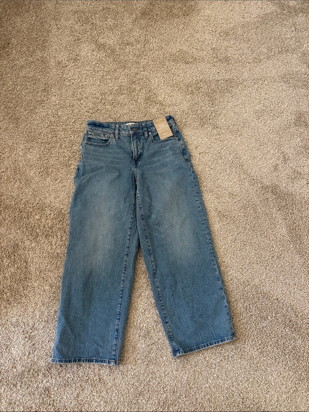 Madewell Light Blue Vintage Wide-Leg Jeans